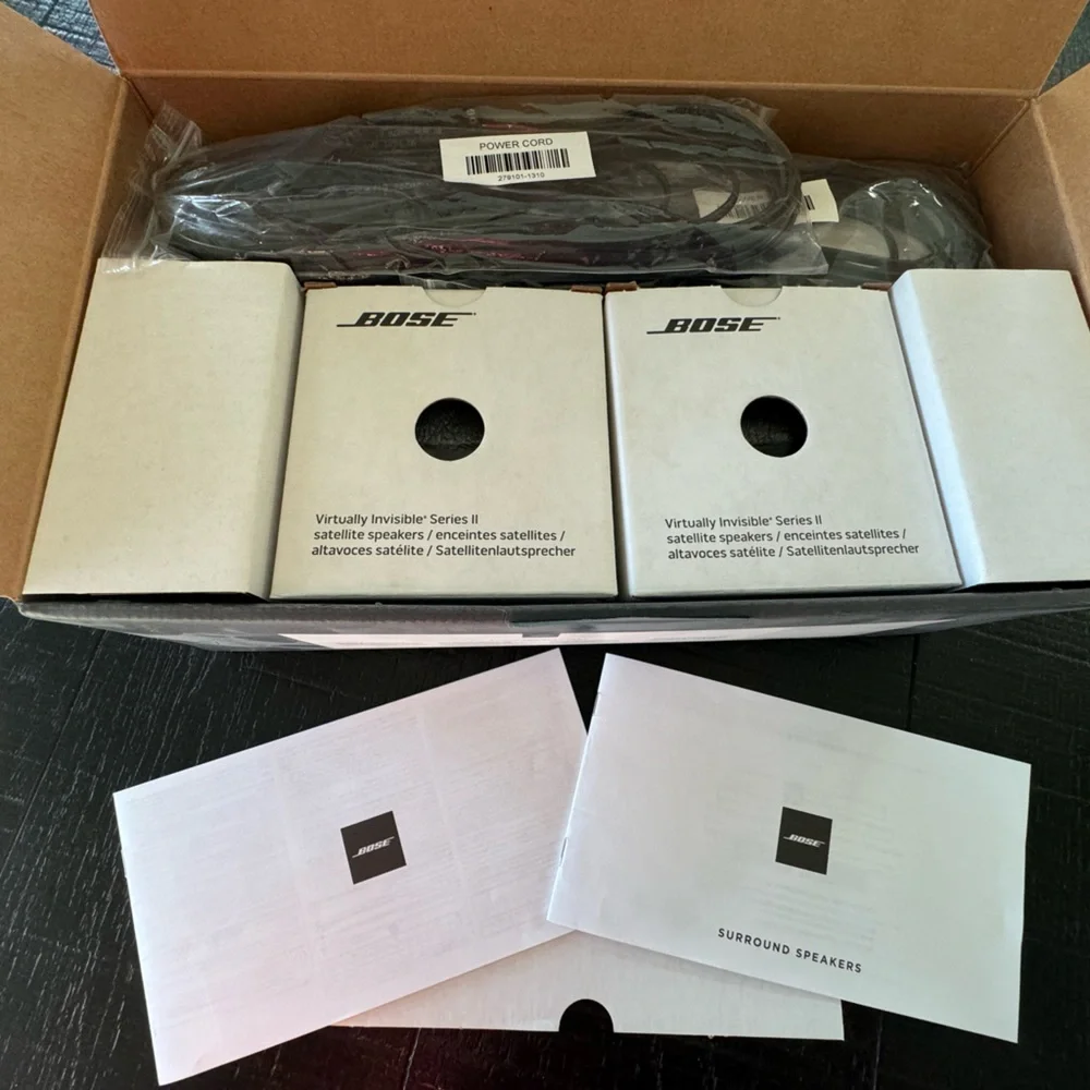 BRAND NEW BOSE SURROUND SPEAKERS - Picture 3 of 5